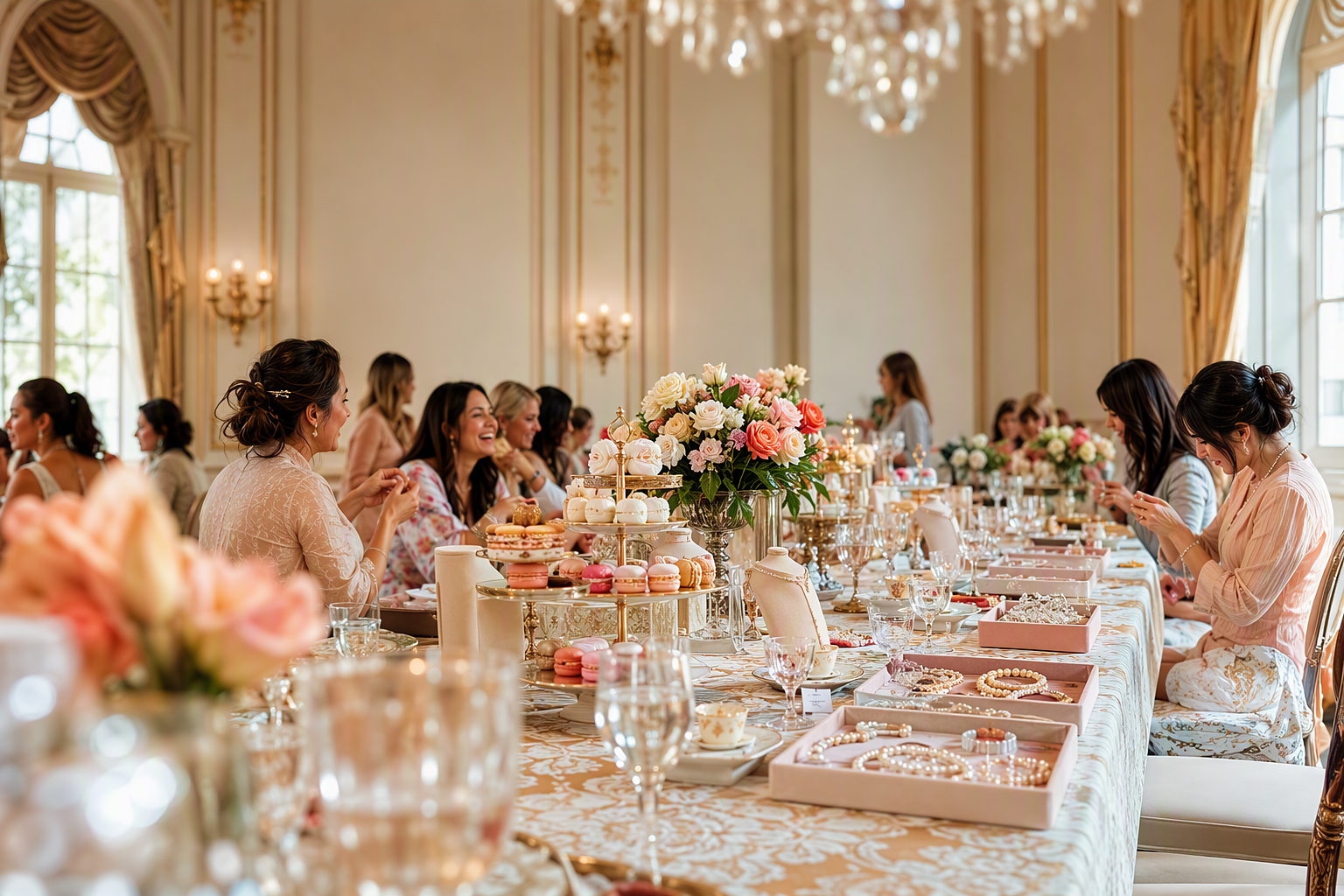 The Ultimate Sip & Pearls Experience: High Tea, Craft & Keepsakes
